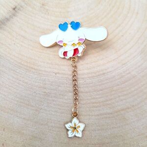 2/$20 Brand New Cinnamoroll Blue Hearts Pin Brooch